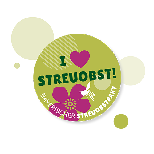 Button „I Love Streuobst", 250 Stk.