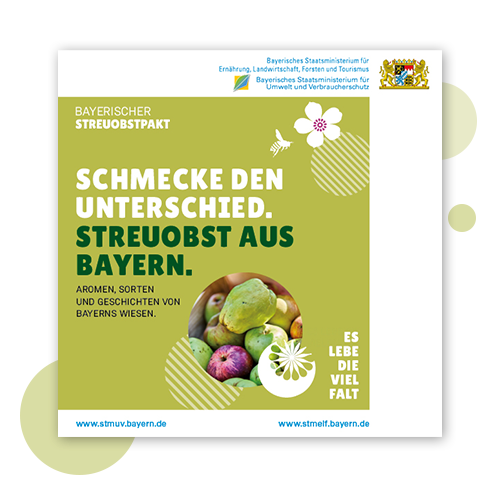 Flyer „Streuobst Geniesser werden", 100 Stück (5125)